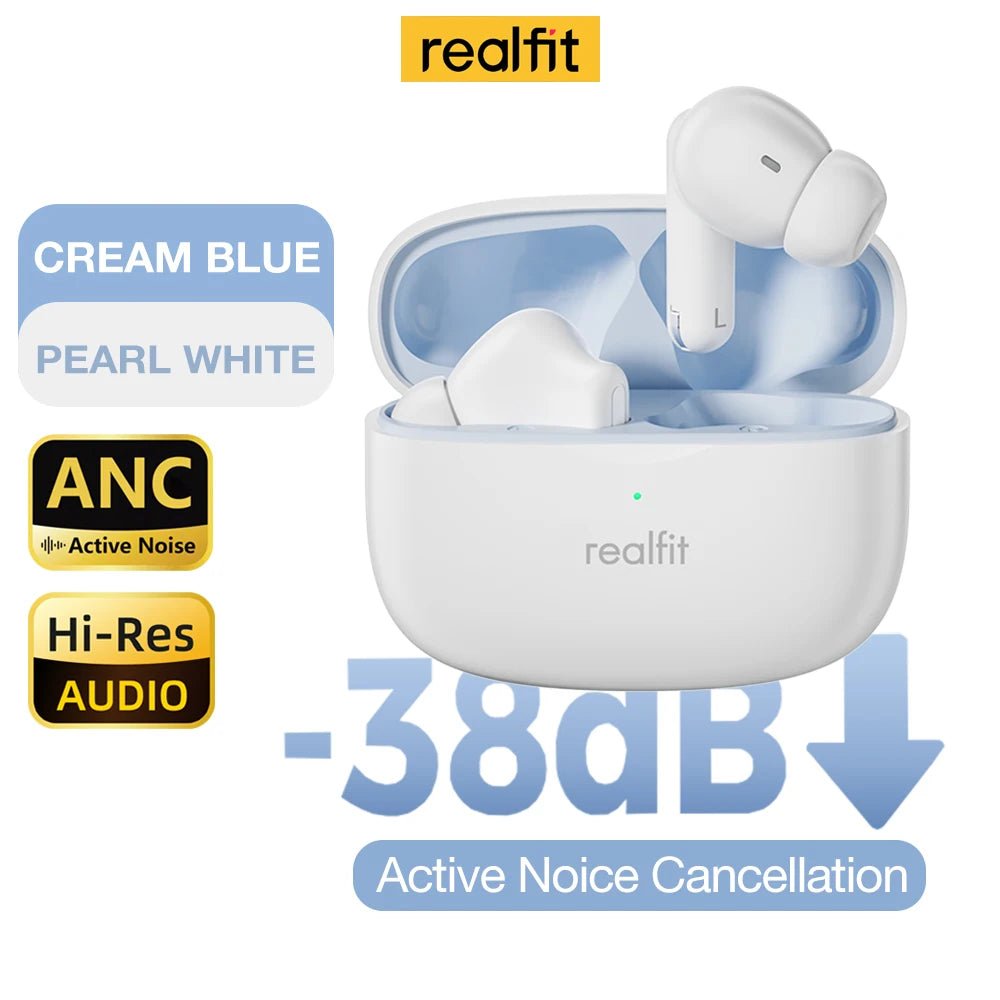 Realfit F3 ANC Wireless Earbuds with HIFI Bass - PREMA TIME - Prema Time