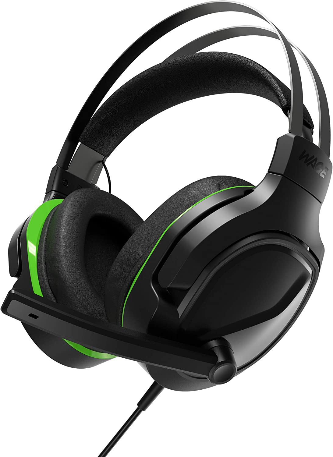 Wage Pro Universal Gaming Headset - Black/Green Premium Audio Experience - PREMA TIME - Prema Time