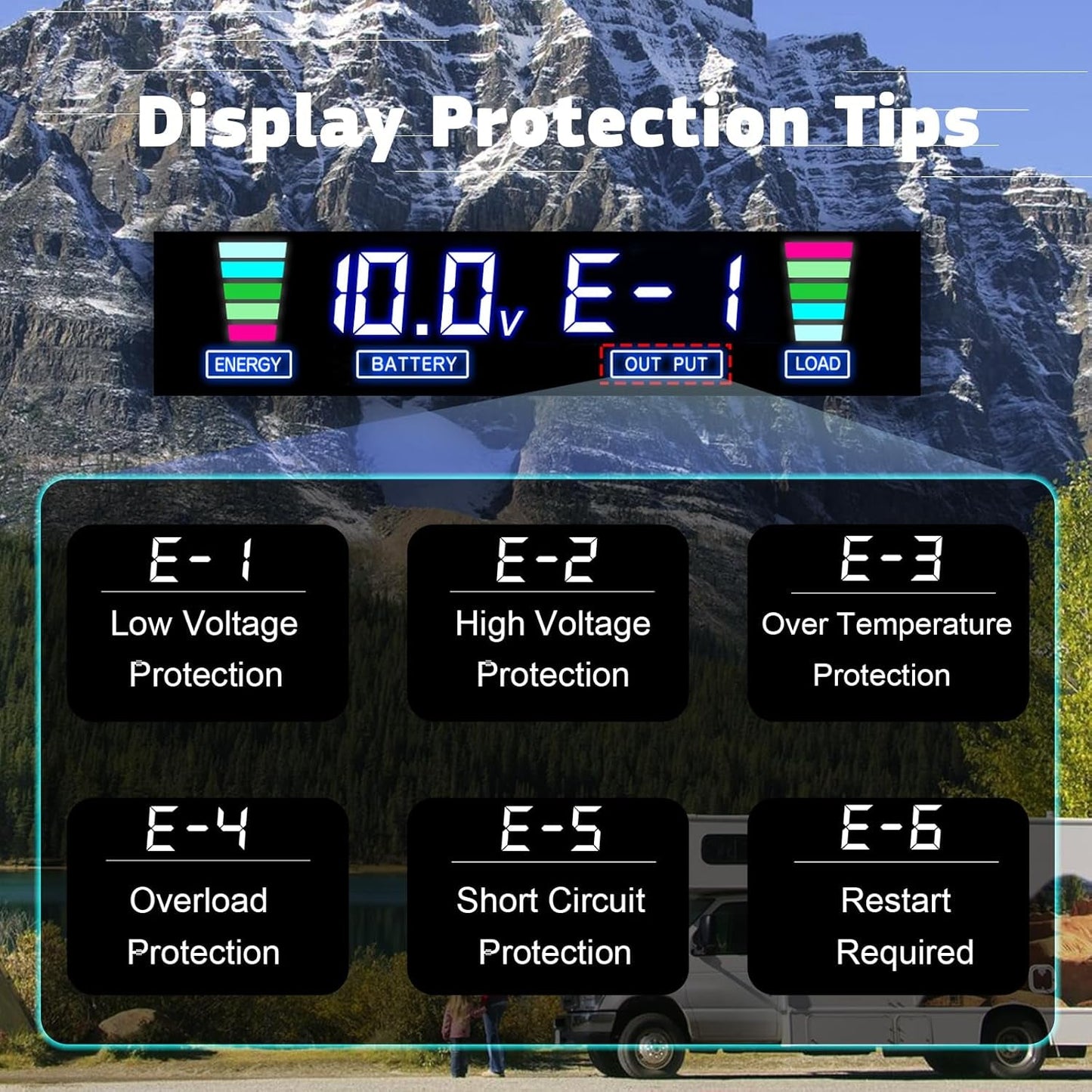 2000W Power Inverter 12V to 110V AC with LCD Display & Dual USB Ports - PREMA TIME - Prema Time