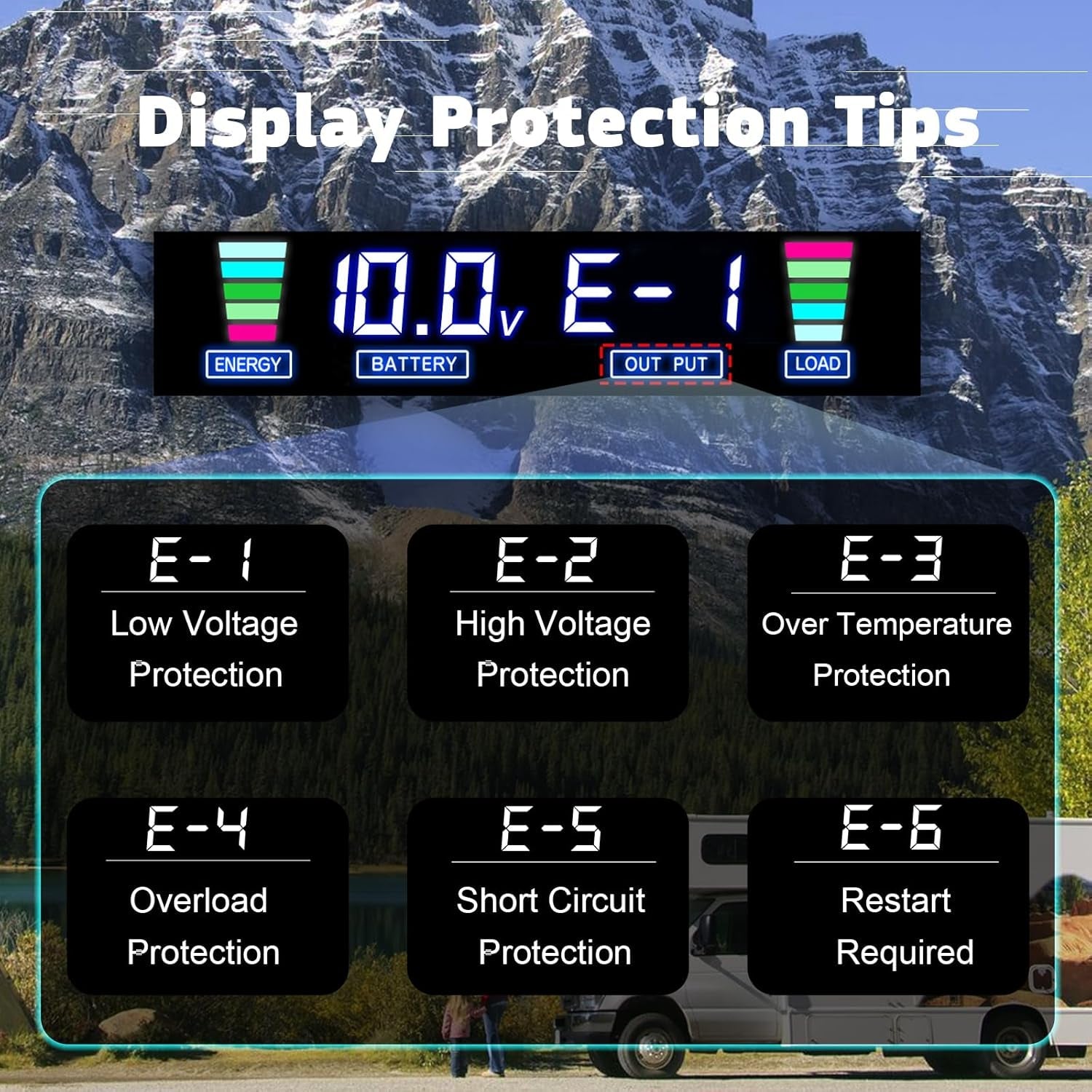 2000W Power Inverter 12V to 110V AC with LCD Display & Dual USB Ports - PREMA TIME - Prema Time