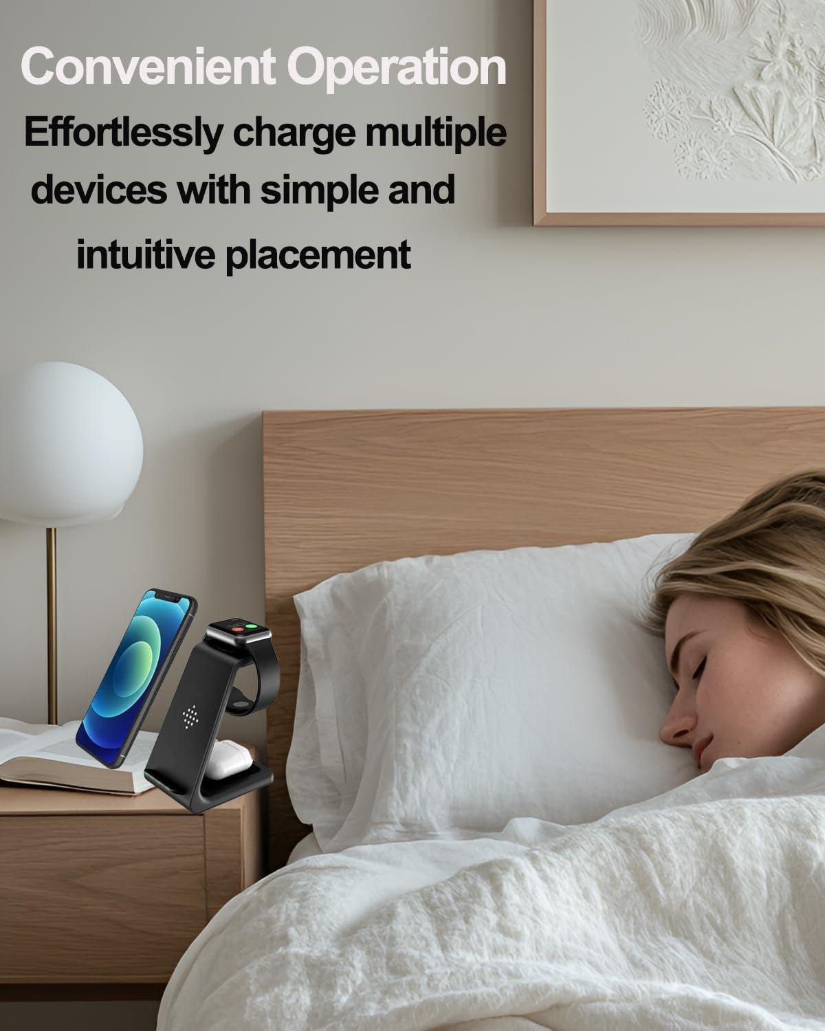 Qi Wireless Charging Station for Apple Devices - PREMA TIME - Prema Time