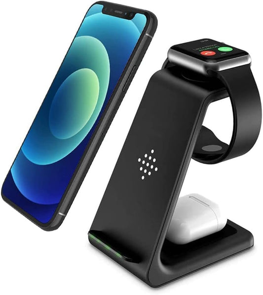 Qi Wireless Charging Station for Apple Devices - PREMA TIME - Prema Time