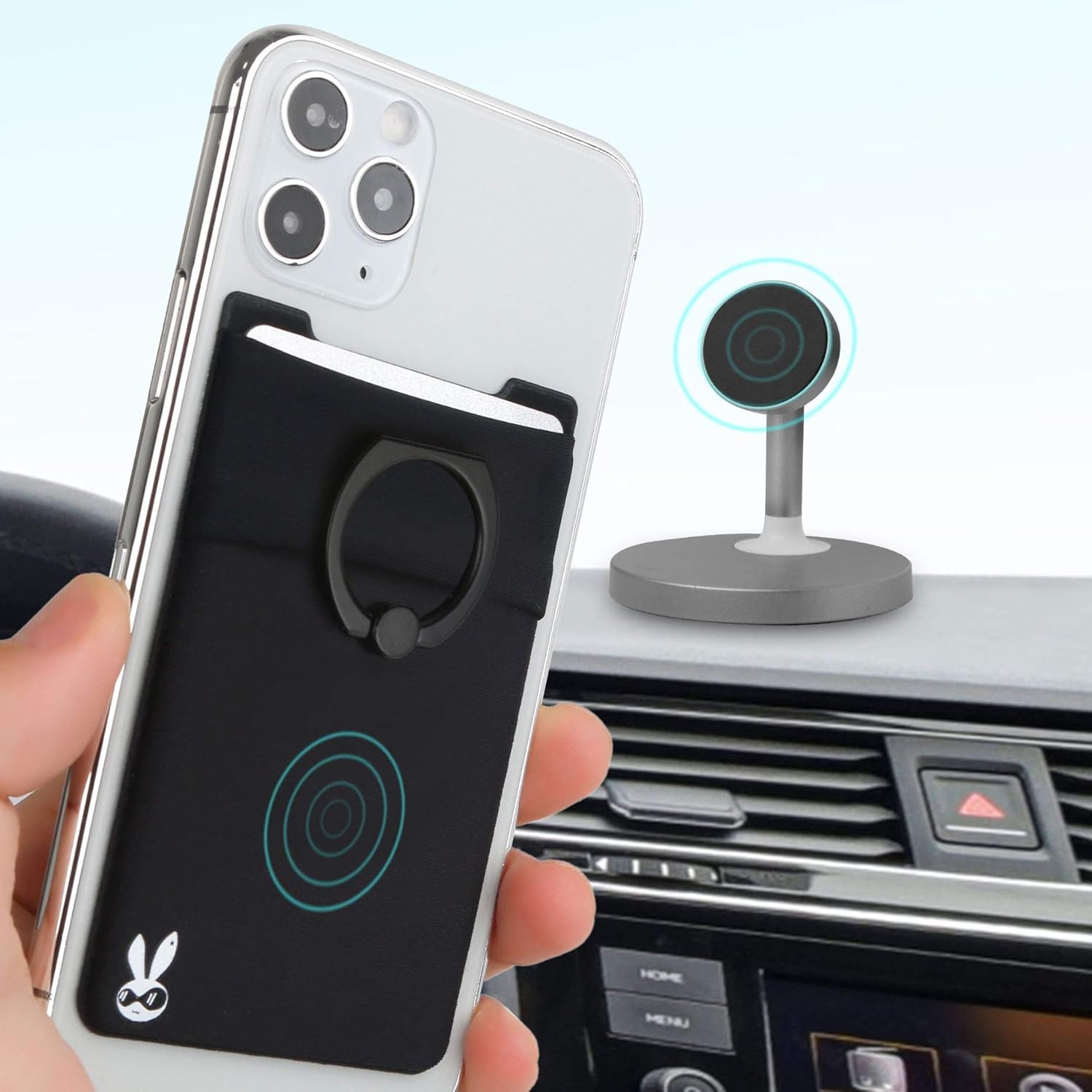 5-In-1 Cell Phone Wallet & Ring Holder - PREMA TIME - Prema Time