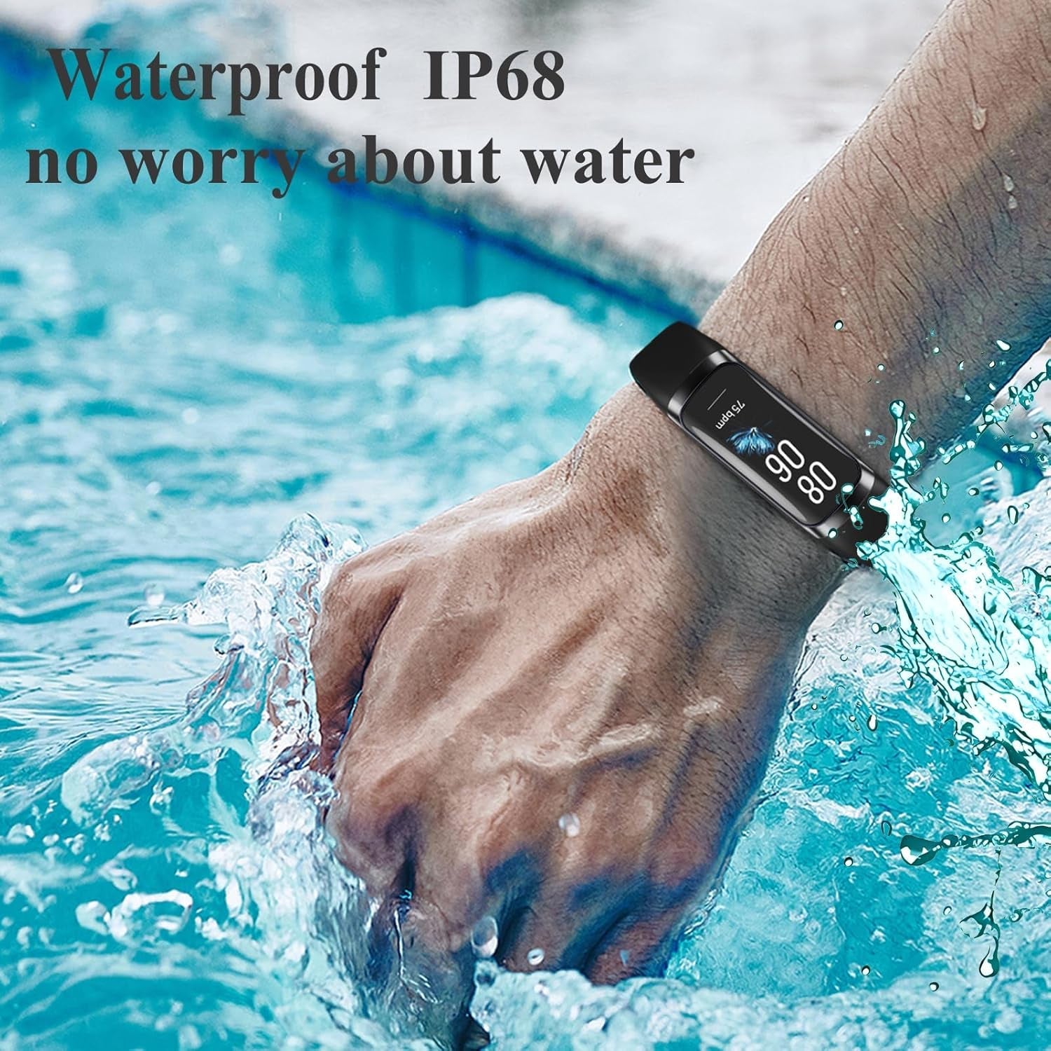Smart Watch IP68 Waterproof AMOLED Fitness Tracker 25 Sports Modes - PREMA TIME - Prema Time