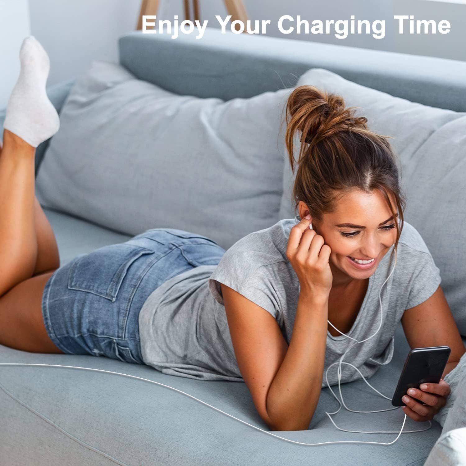 3-Pack 6ft iPhone Lightning Cable - Fast Charging for iPhone 14/13/12 - PREMA TIME - Prema Time