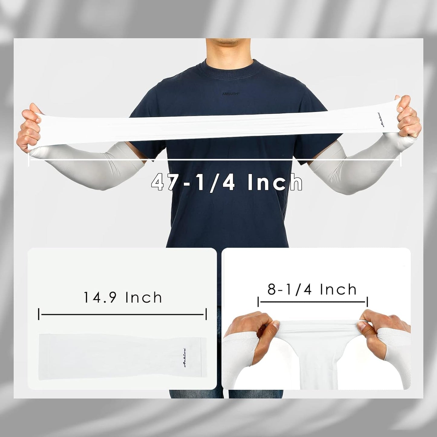 Arm Sun Sleeves Compression UV Protection Cooling Men Women Summer Sunblock | PREMA TIME - Prema Time