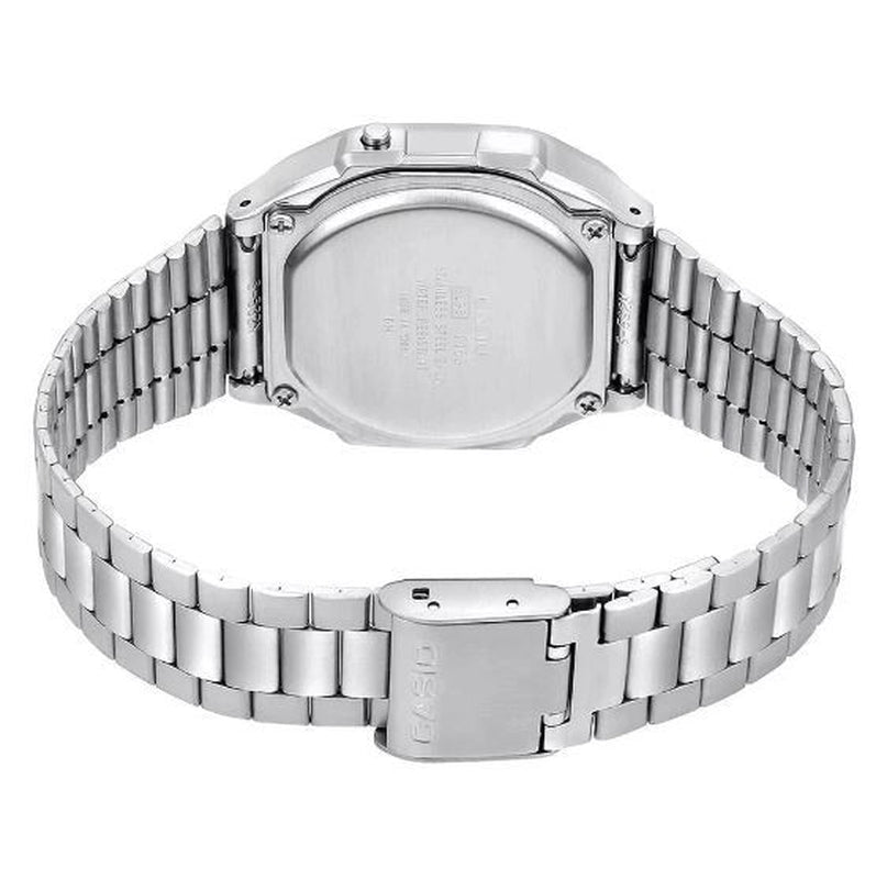CASIO: A168WA - 1W - Vintage - Digital - Stainless Steel - Unisex Wrist Watch - Prema Time