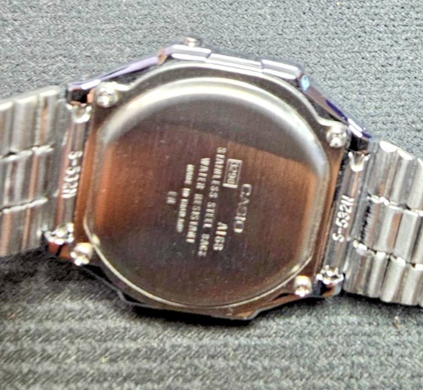CASIO: A168WA - 1W - Vintage - Digital - Stainless Steel - Unisex Wrist Watch - Prema Time