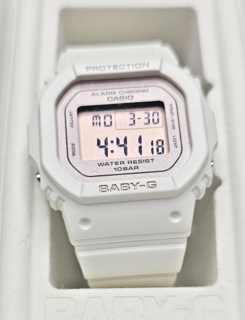 CASIO: BABY BGD565 - 4 - Pink Resin - Digital Multifunction - Wrist Watch - Prema Time