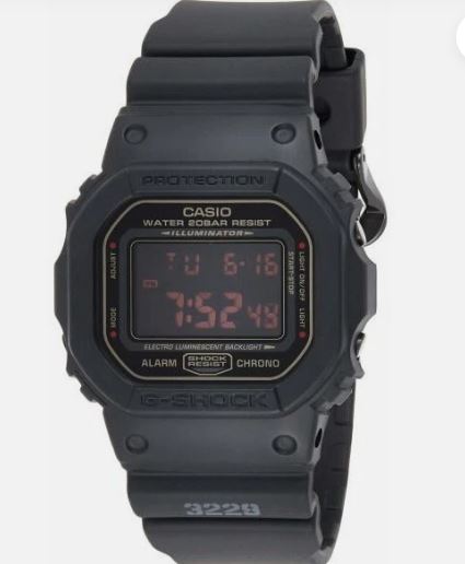 Casio G - Shock DW - 5600MS - 1DR Classic Black - 200M Water Resistant & Shock Resistant - PREMA TIME - Prema Time