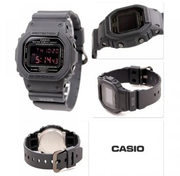 Casio G - Shock DW - 5600MS - 1DR Classic Black - 200M Water Resistant & Shock Resistant - PREMA TIME - Prema Time