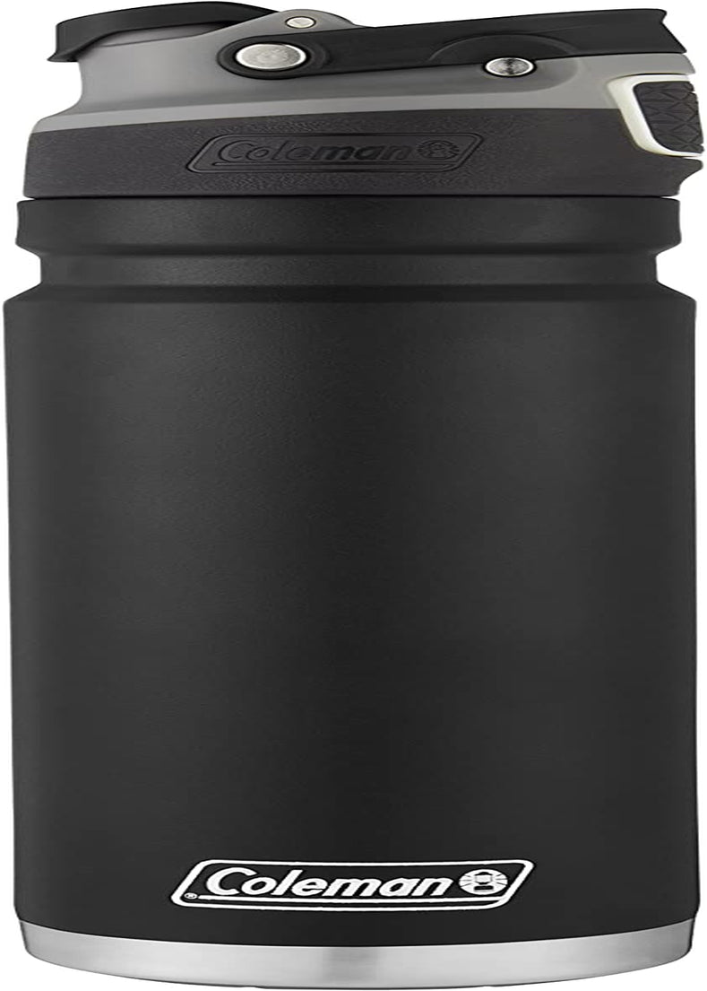 Coleman Autoseal Freeflow Stainless Steel Water Bottle Black 24oz Leak - Proof - PREMA TIME - Prema Time
