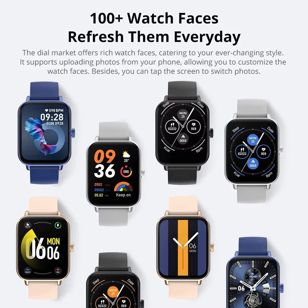 COLMI P81 Voice Calling Smart Watch Ultra 1.9 HD Screen 24H Health Monitor 100+ Sports Modes - PREMA TIME - Prema Time