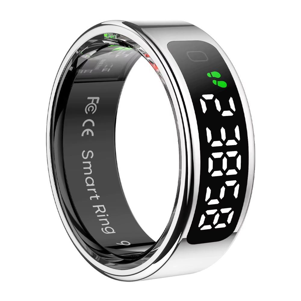 COLMI R12 Smart Ring Display Screen Touch Wireless Charging 5ATM Waterproof - PREMA TIME - Prema Time
