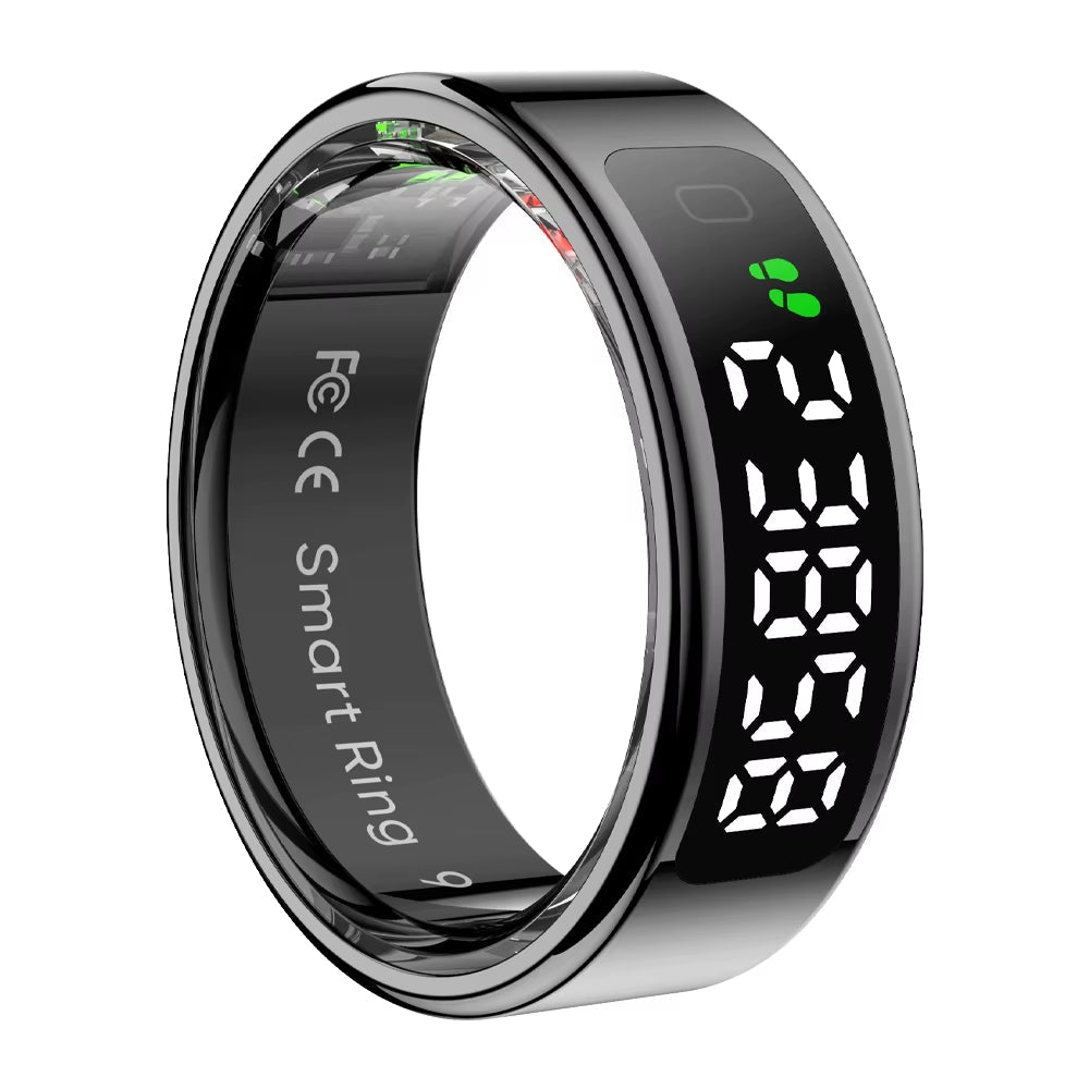 COLMI R12 Smart Ring Display Screen Touch Wireless Charging 5ATM Waterproof - PREMA TIME - Prema Time
