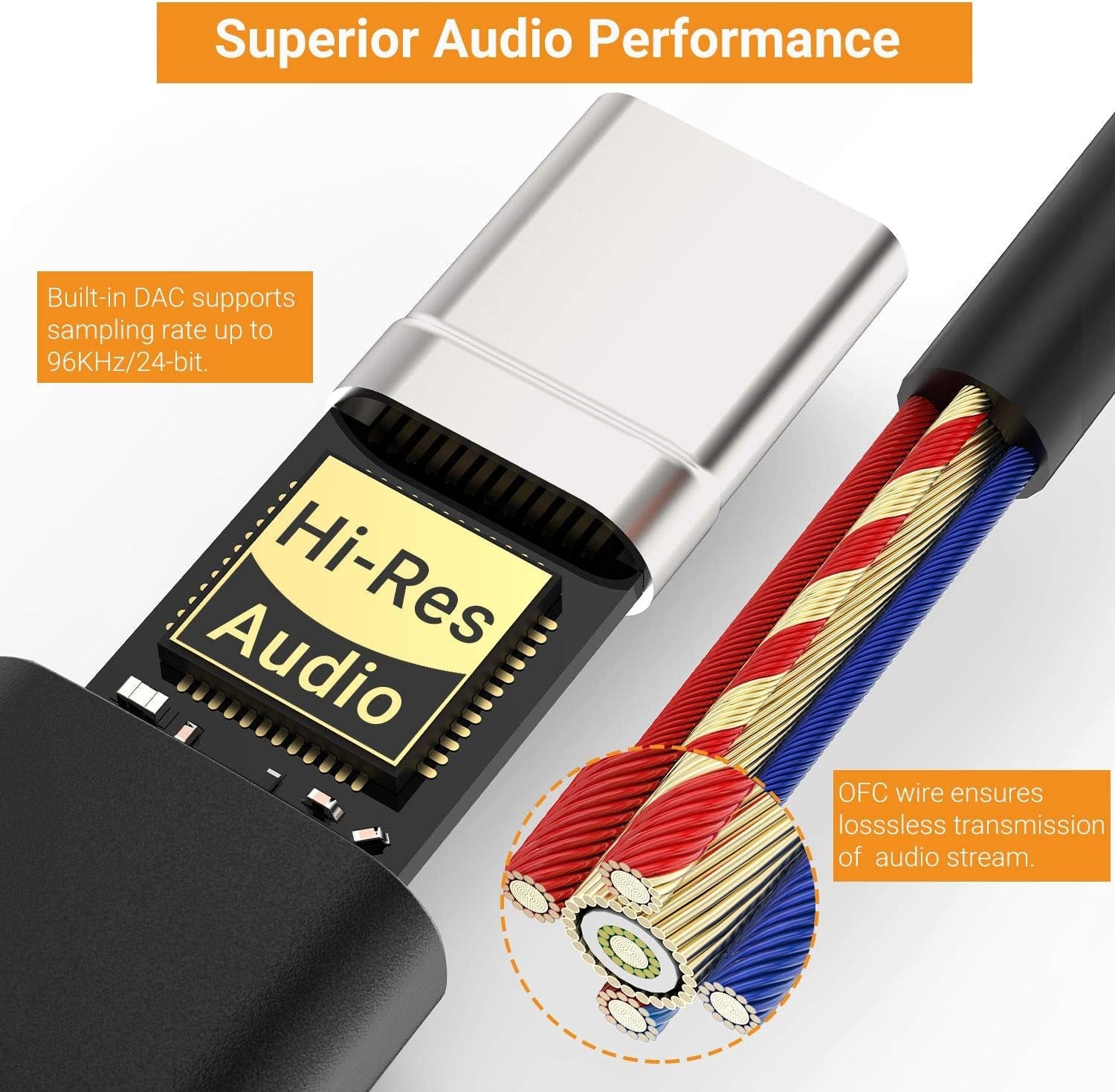 Cubilux 2-Pack USB C Headphone Adapter - iPhone iPad Google Pixel Audio Dongle - PREMA TIME - Prema Time