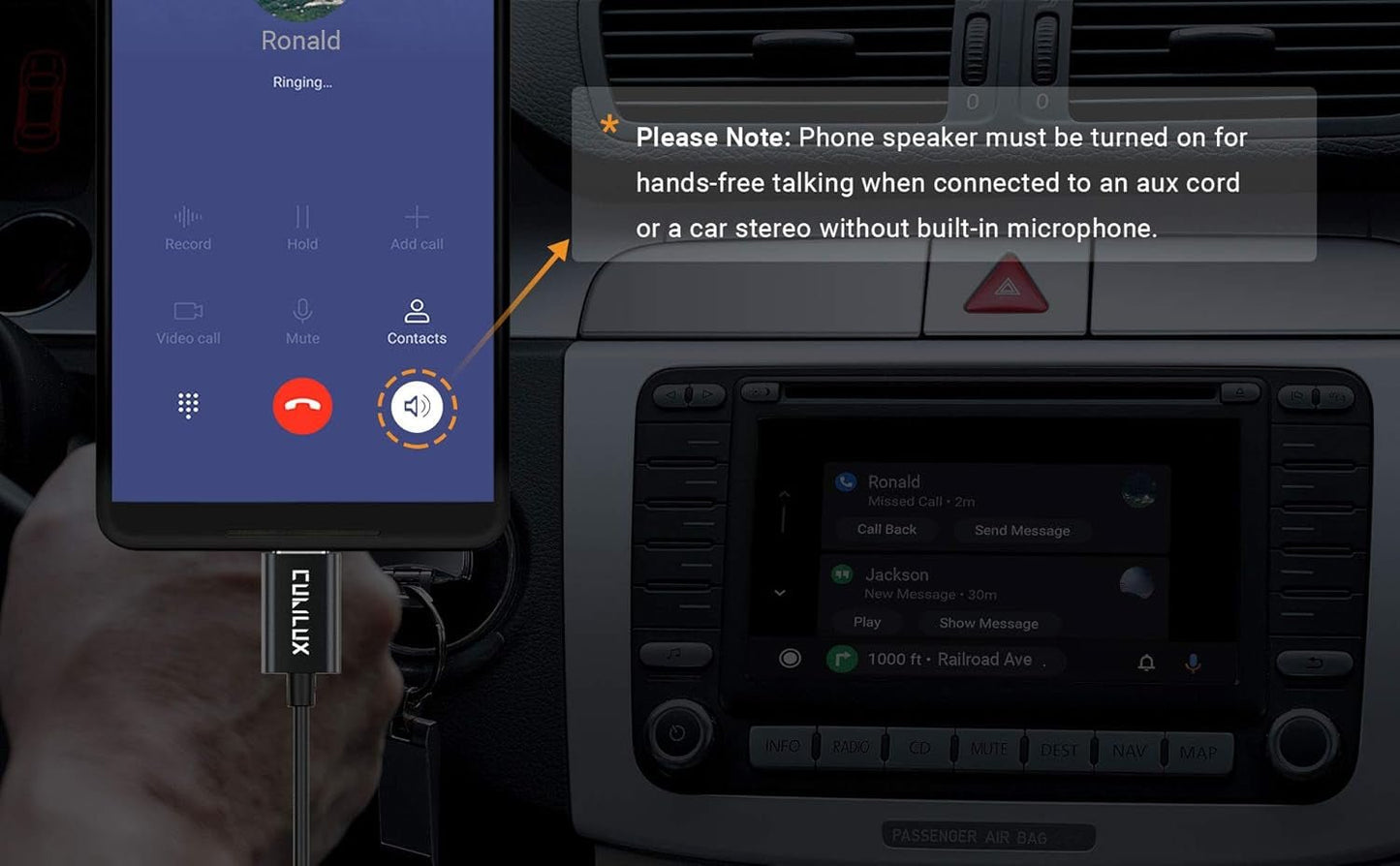 Cubilux 2-Pack USB C Headphone Adapter - iPhone iPad Google Pixel Audio Dongle - PREMA TIME - Prema Time