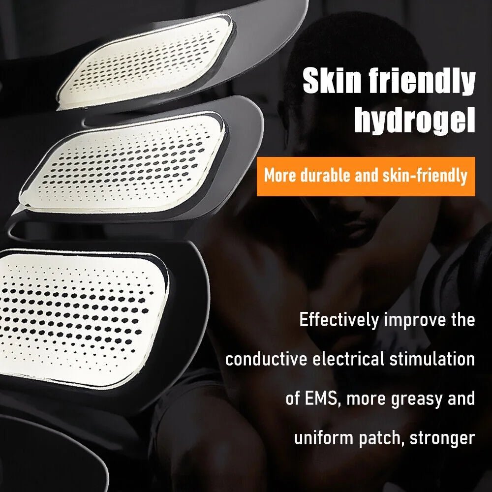 DFITO Abs Stimulator Rechargeable Electric Muscle Toner 6 Modes Workout - PREMA TIME - Prema Time