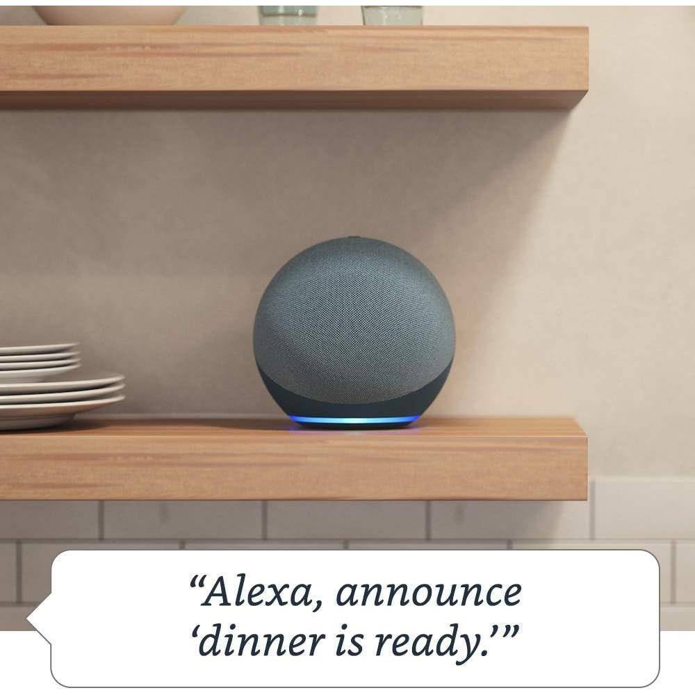 Echo Dot 5th Gen Smart Speaker Voice Control Alexa Charcoal - PREMA TIME - Prema Time