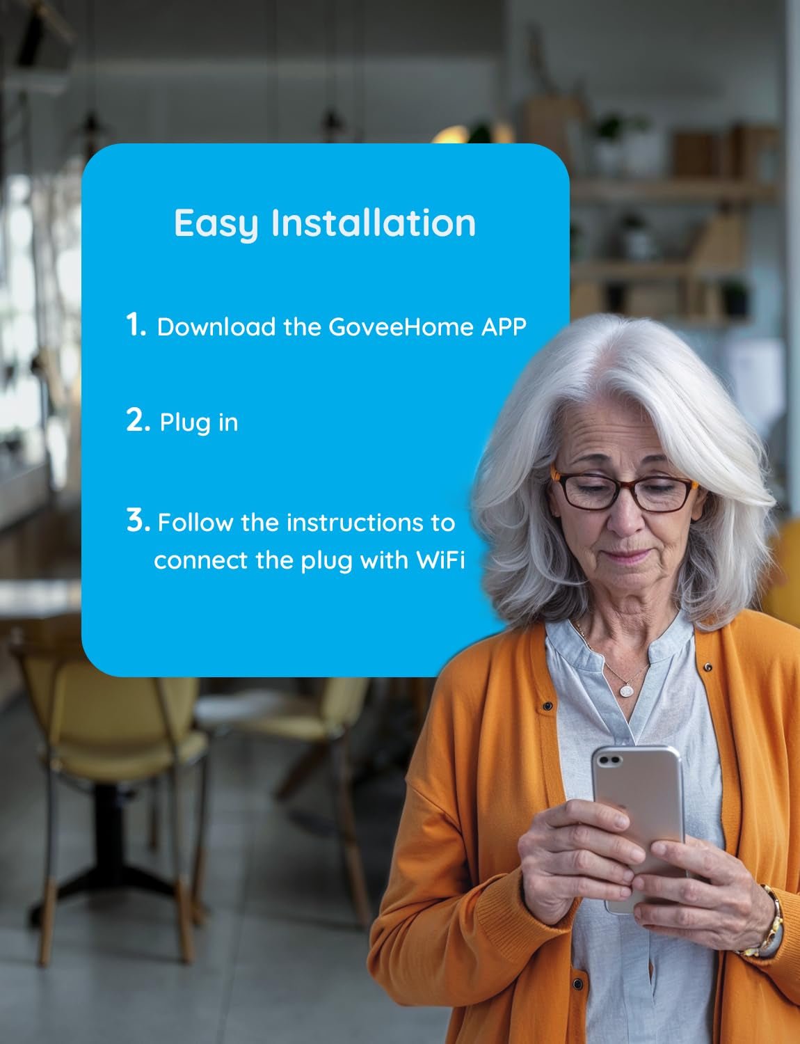 Govee 4-Pack Smart Plug - WiFi Bluetooth Outlets, Alexa/Google Compatible - Prema Time