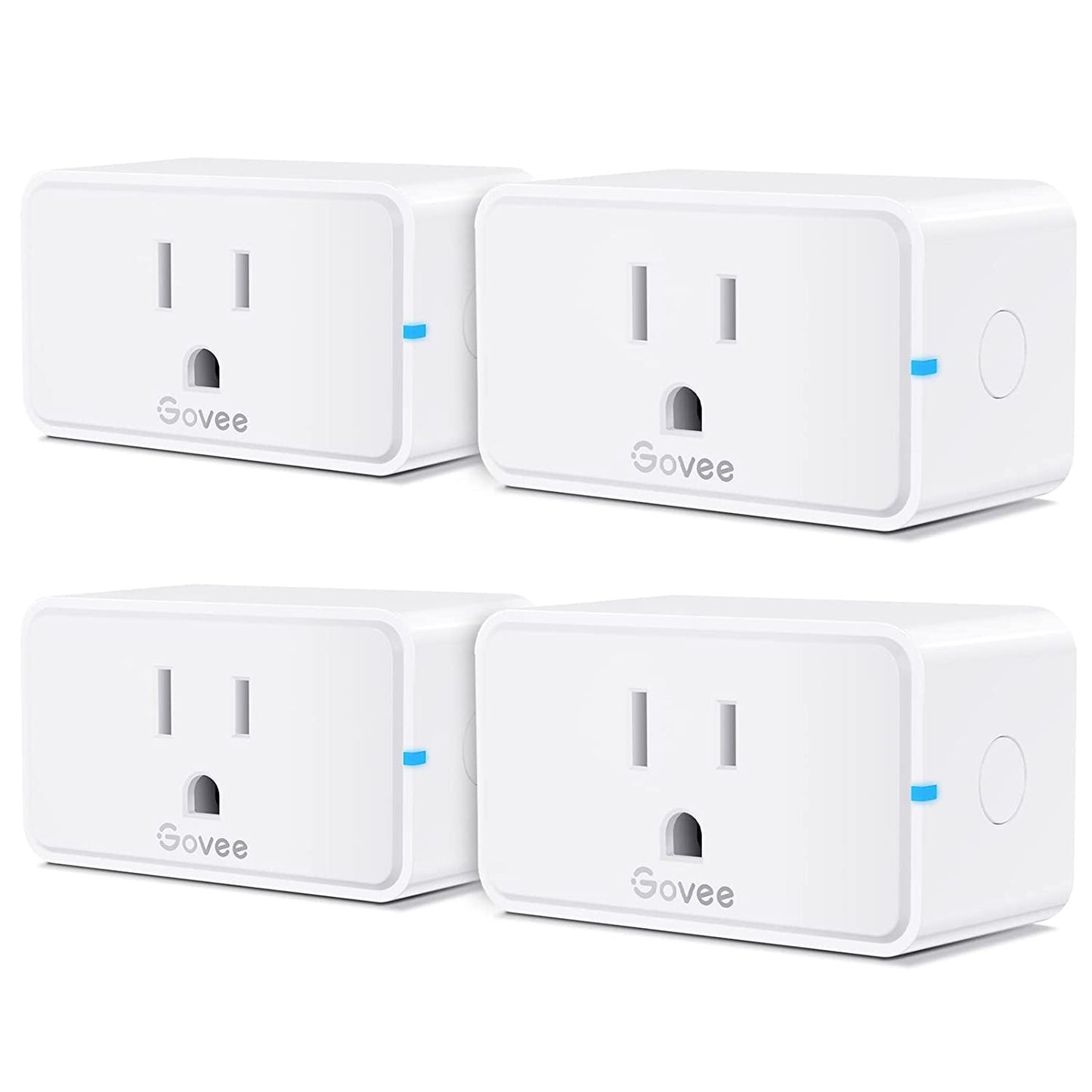 Govee 4-Pack Smart Plug - WiFi Bluetooth Outlets, Alexa/Google Compatible - Prema Time
