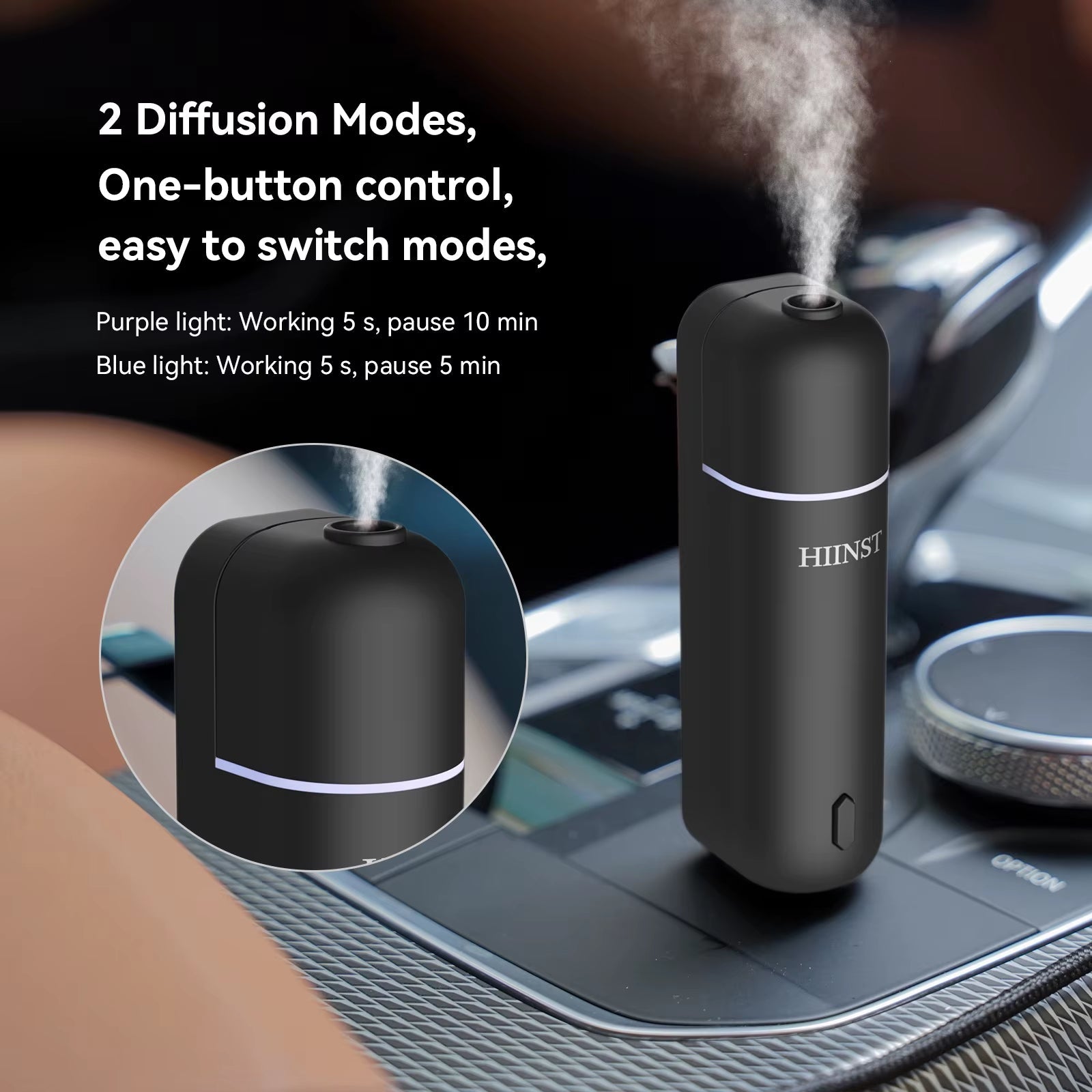 Wireless Car Aroma Diffuser - Waterless Oil Scent Machine - Freshen Any Space - PREMA TIME - Prema Time