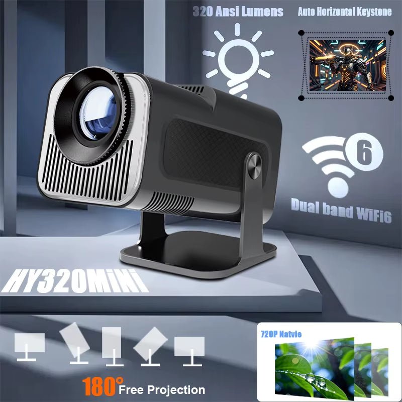 Pocket-sized Android 11 4K Projector - Portable Outdoor Home Theater - PREMA TIME - Prema Time