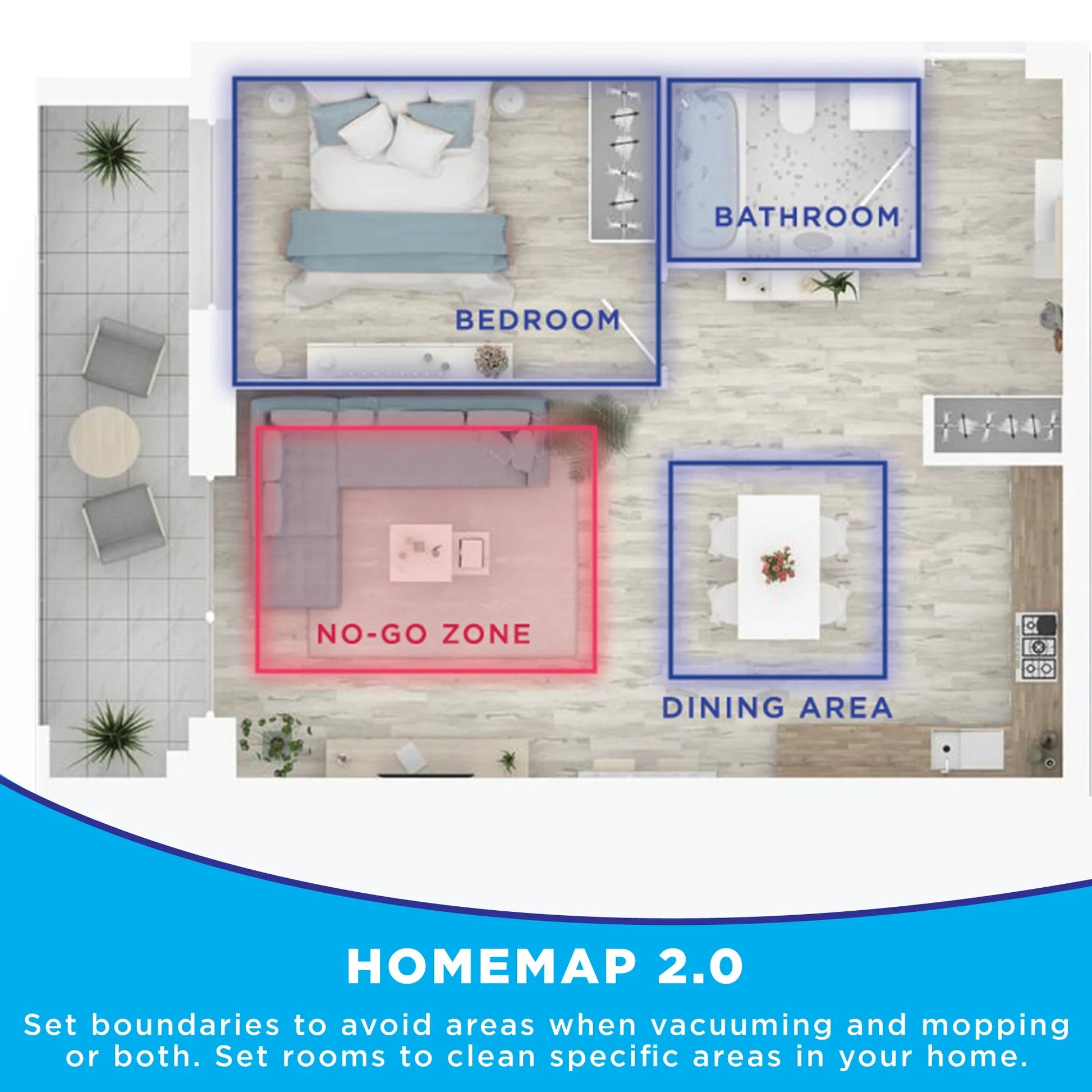 iHome AutoVac Luna Pro 3-in-1 Robot Vacuum w/ Smart Mapping & LIDAR - Prema Time