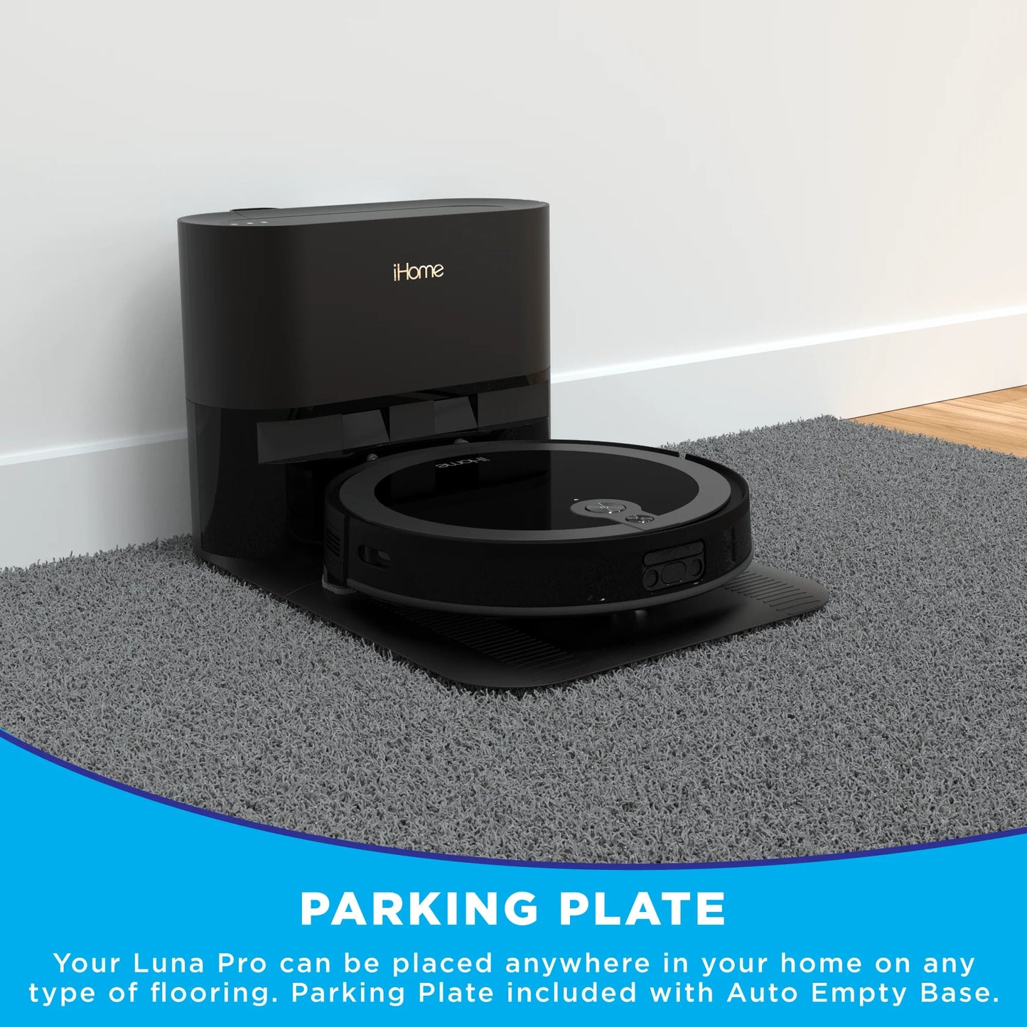 iHome AutoVac Luna Pro 3-in-1 Robot Vacuum w/ Smart Mapping & LIDAR - Prema Time