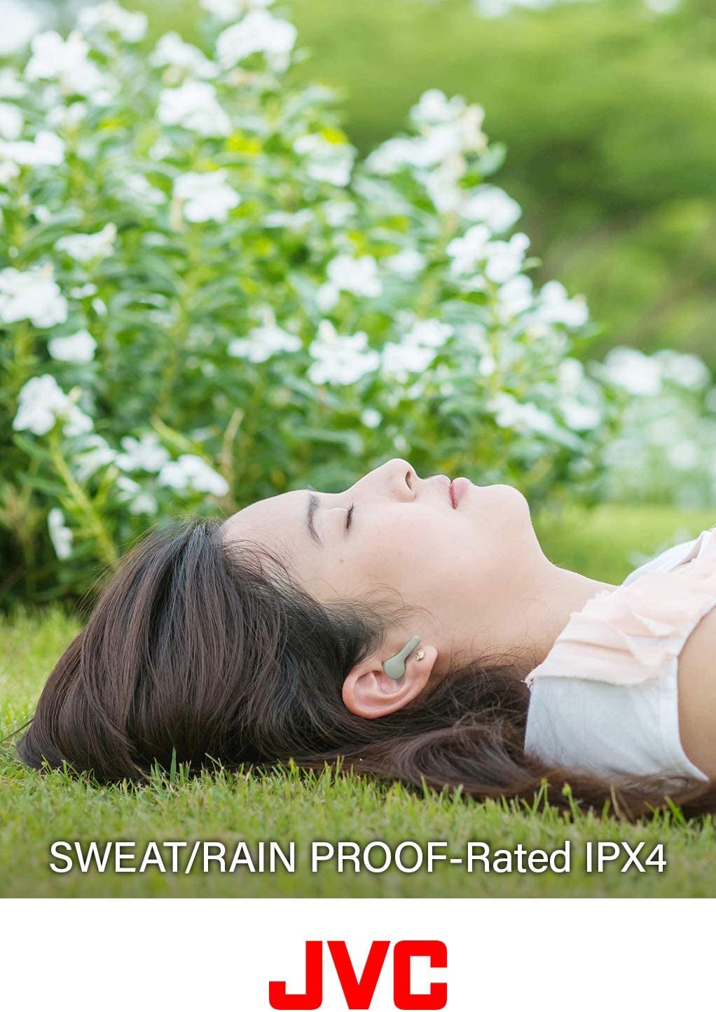 JVC Gumy Wireless Earbuds Bluetooth 5.0 IPX4 Waterproof 15Hr Battery Blue - PREMA TIME - Prema Time