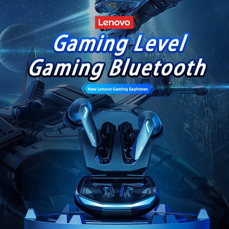 Lenovo GM2 Pro Bluetooth Gaming Earbuds - Noise Reduction HD Call Sport - Prema Time
