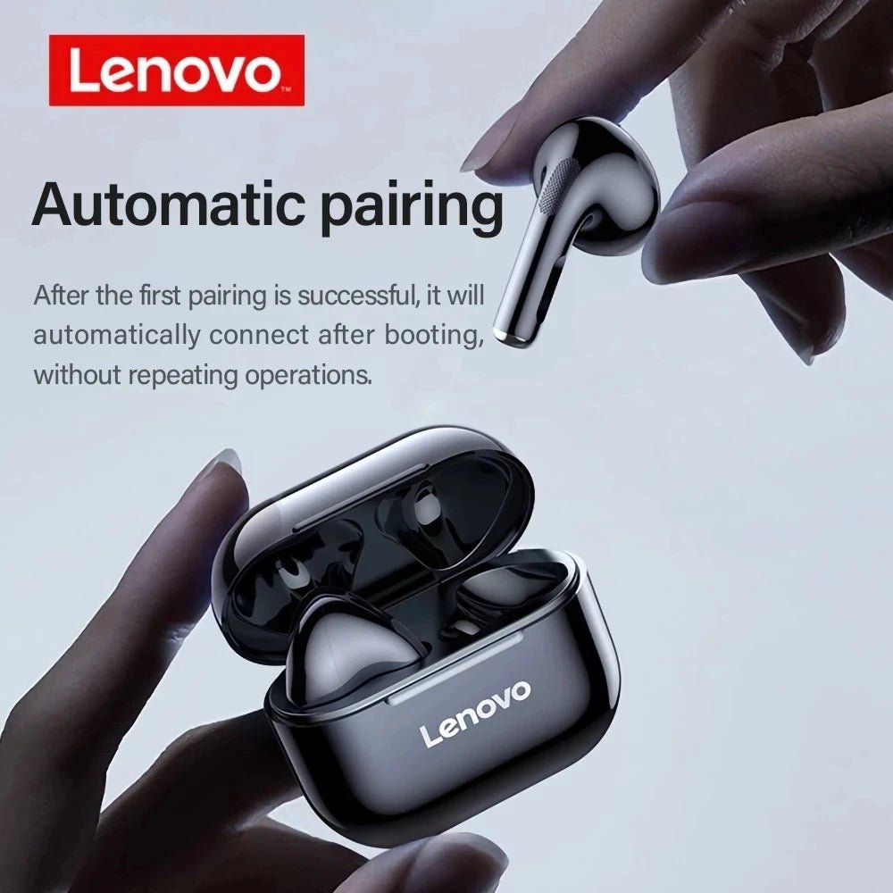 Lenovo LP40 Wireless Earbuds - TWS Bluetooth Sport Headset - Prema Time