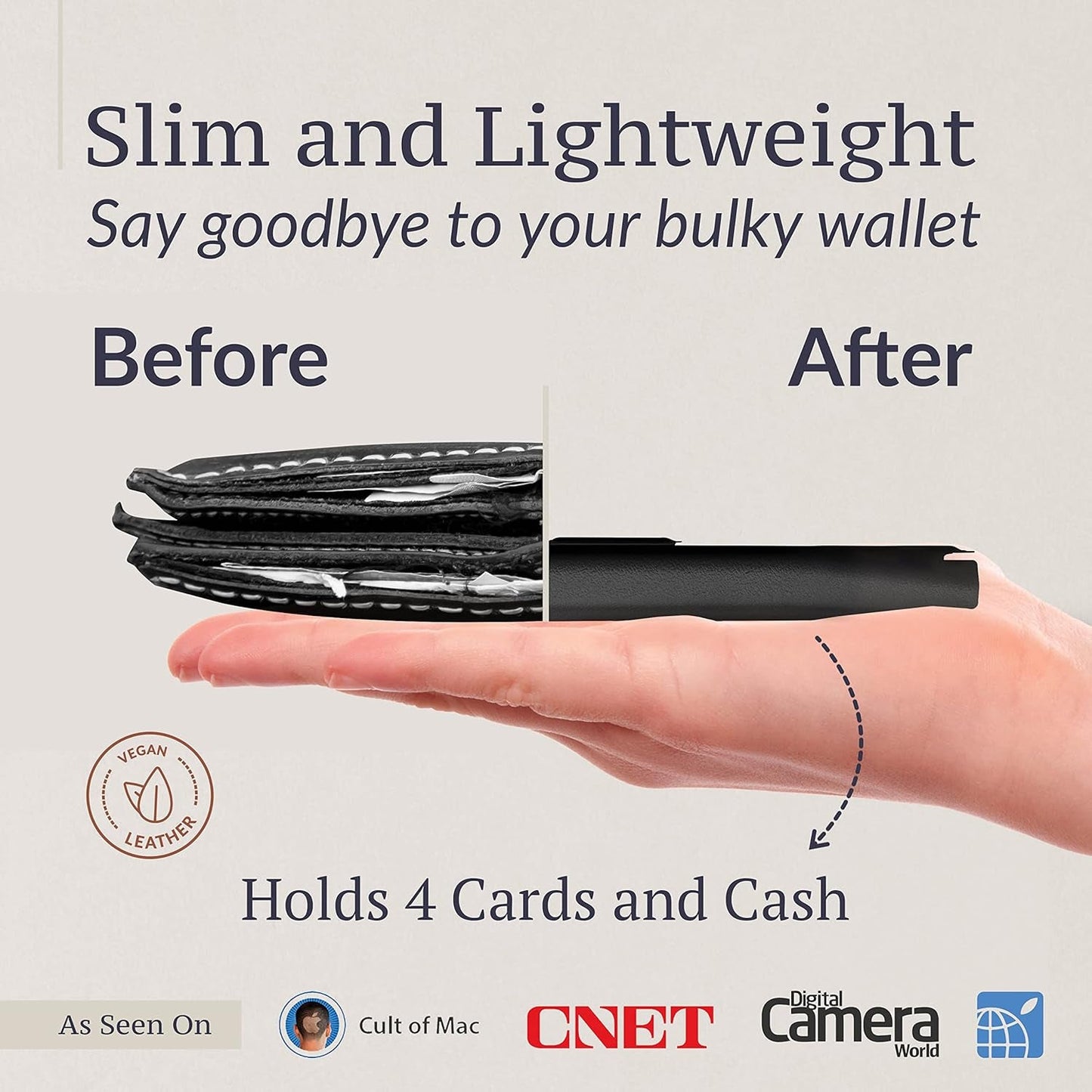 LUPA iPhone XR Wallet Case - Slim Leather Black - Prema Time