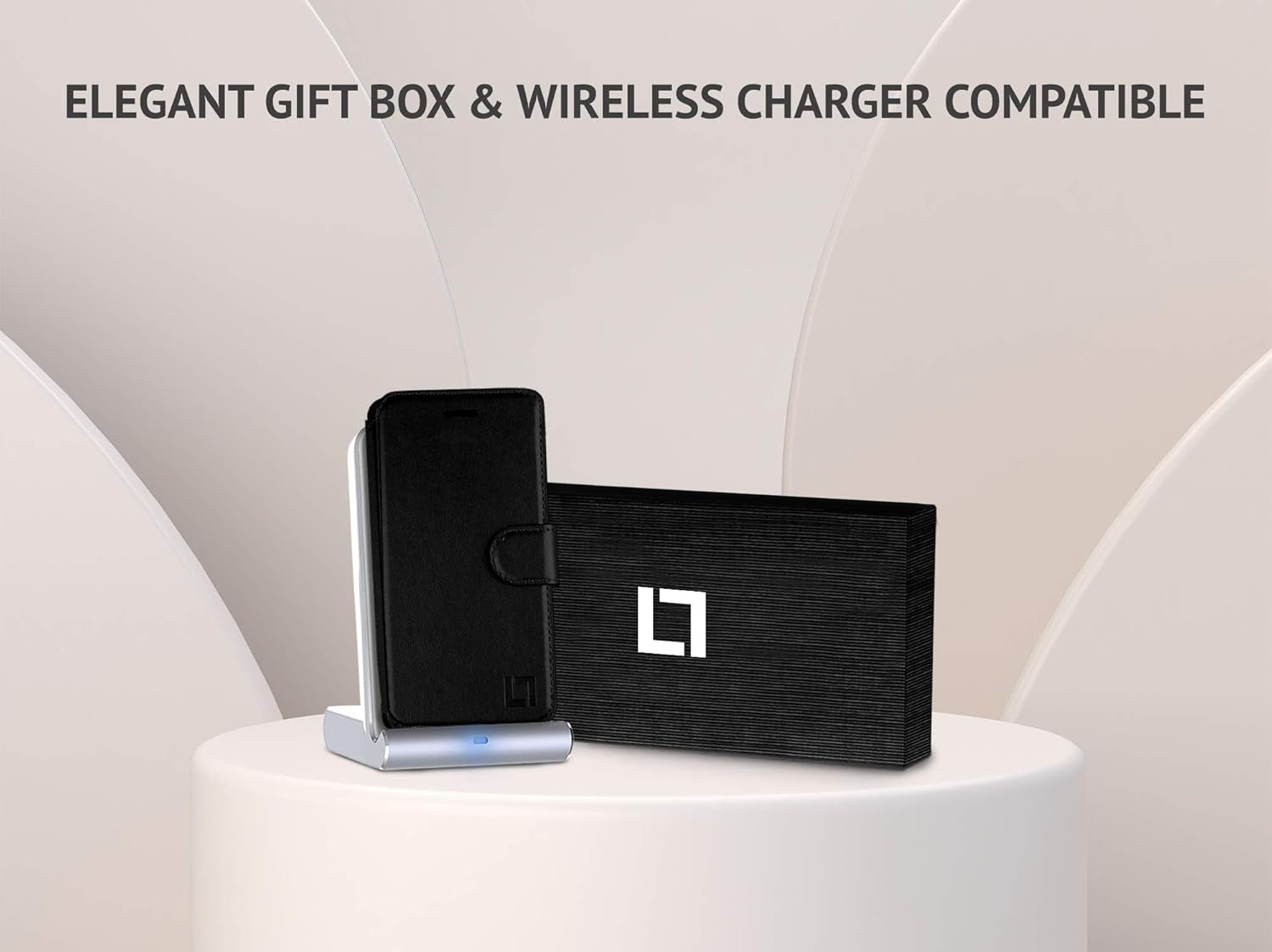 LUPA iPhone XR Wallet Case - Slim Leather Black - Prema Time