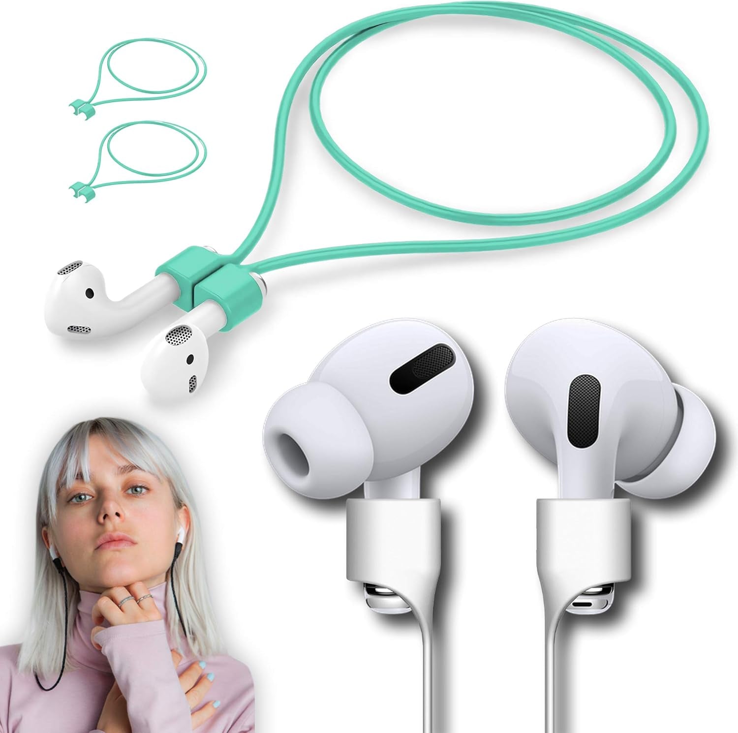 Magnetic Anti-Lost AirPods Strap Sports Lanyard - PREMA TIME - Prema Time