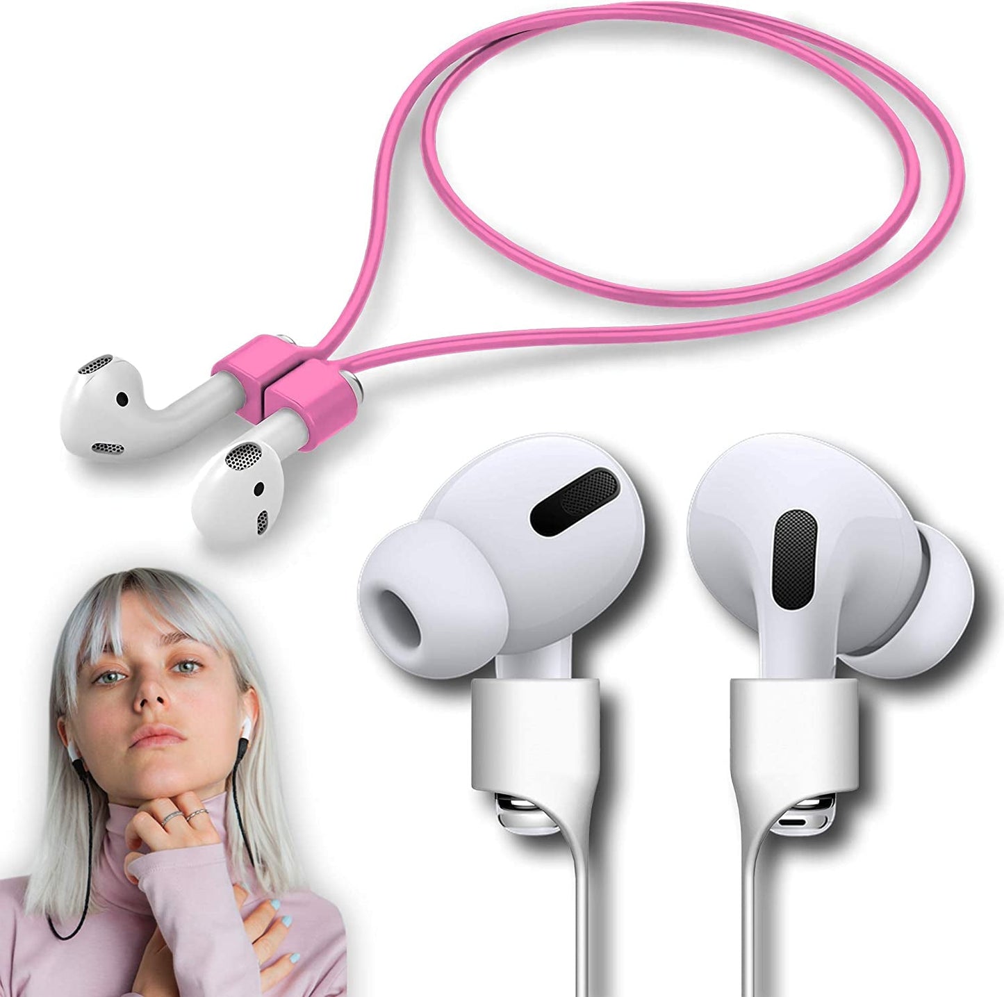 Magnetic Anti-Lost AirPods Strap Sports Lanyard - PREMA TIME - Prema Time