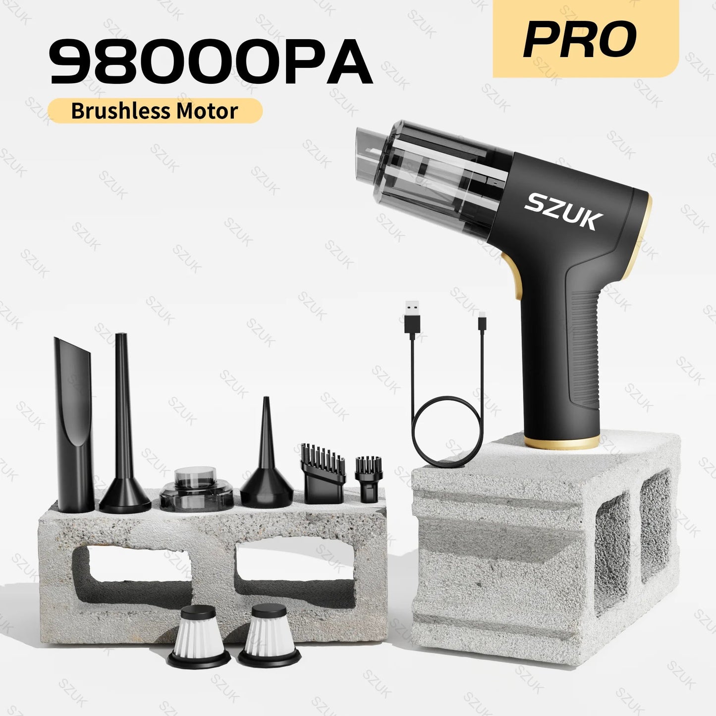 Portable Wireless Car Vacuum Cleaner - PREMA TIME - Prema Time