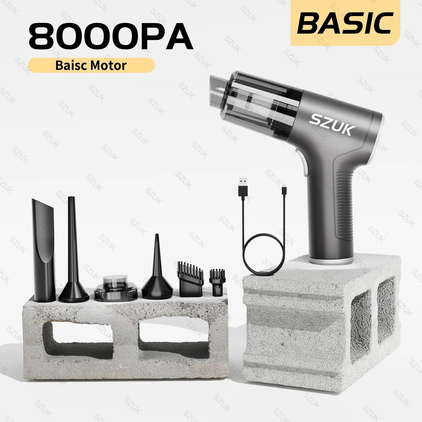 Portable Wireless Car Vacuum Cleaner - PREMA TIME - Prema Time