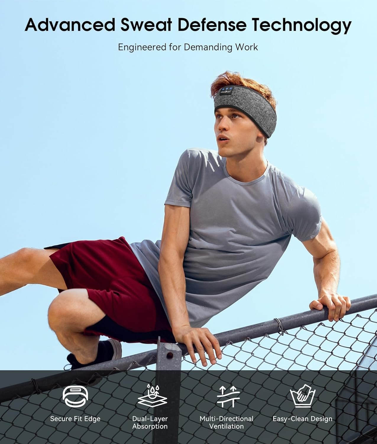 Sleep Headphones Bluetooth 5.4 Headband - Wireless Music Earbuds Eye Mask | PREMA TIME - Prema Time