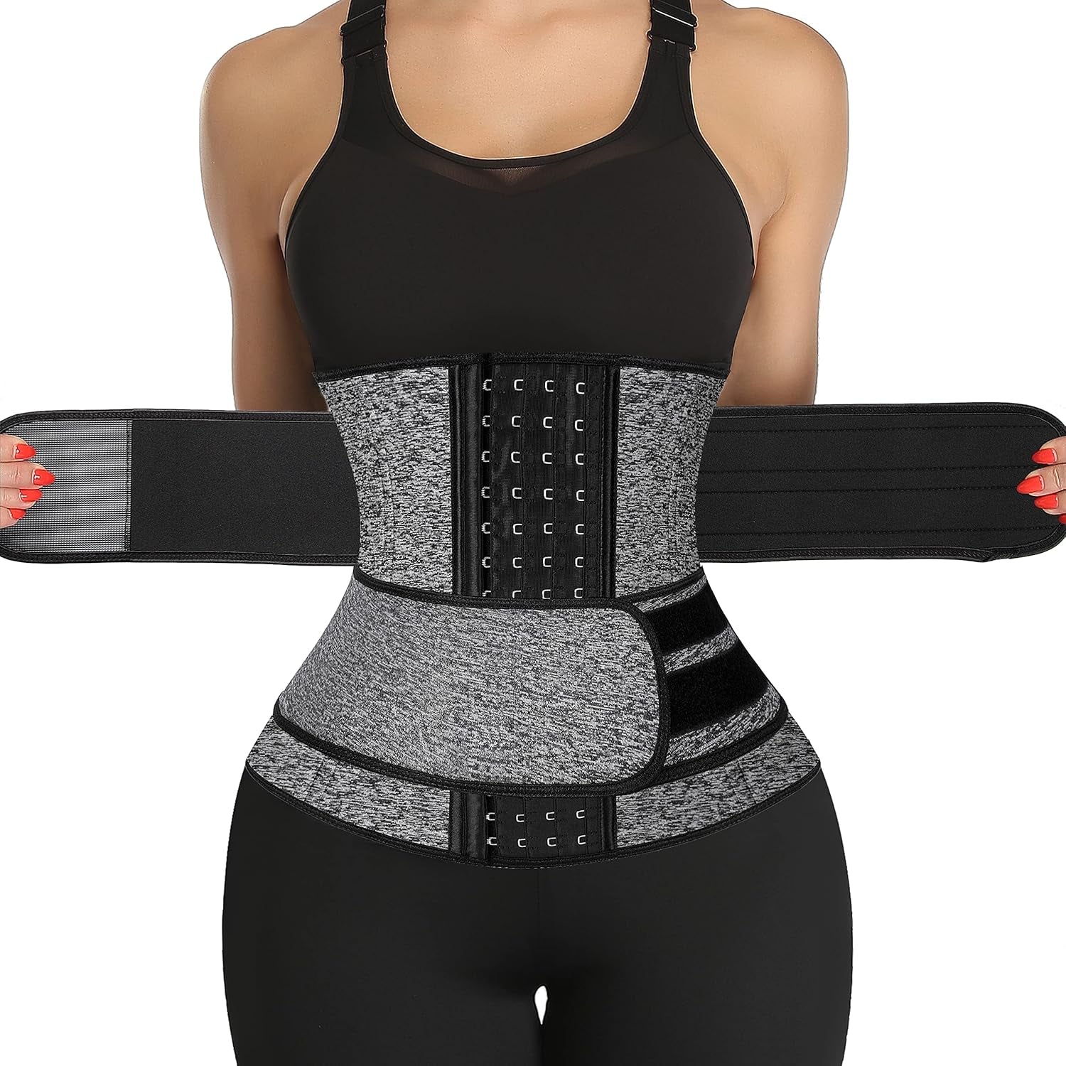 Neoprene Waist Trimmer Ab Belt Men Women Corset Slimming Body Shaper Workout | PREMA TIME - Prema Time