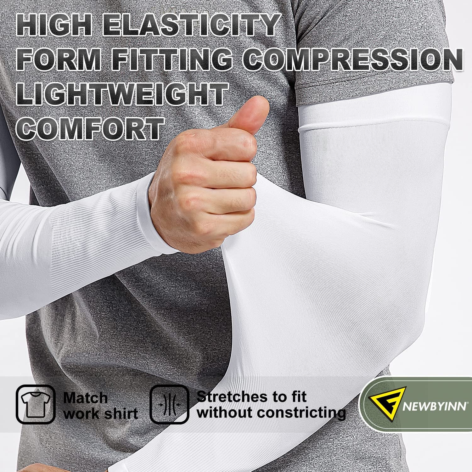 UV Sun Protection Arm Sleeves Men Women Youth - Cooling Sleeve Cover | PREMA TIME - Prema Time