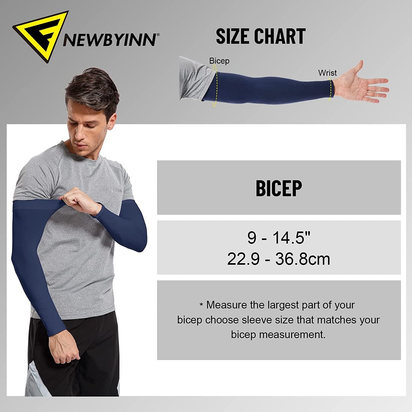 UV Sun Protection Arm Sleeves Men Women Youth - Cooling Sleeve Cover | PREMA TIME - Prema Time