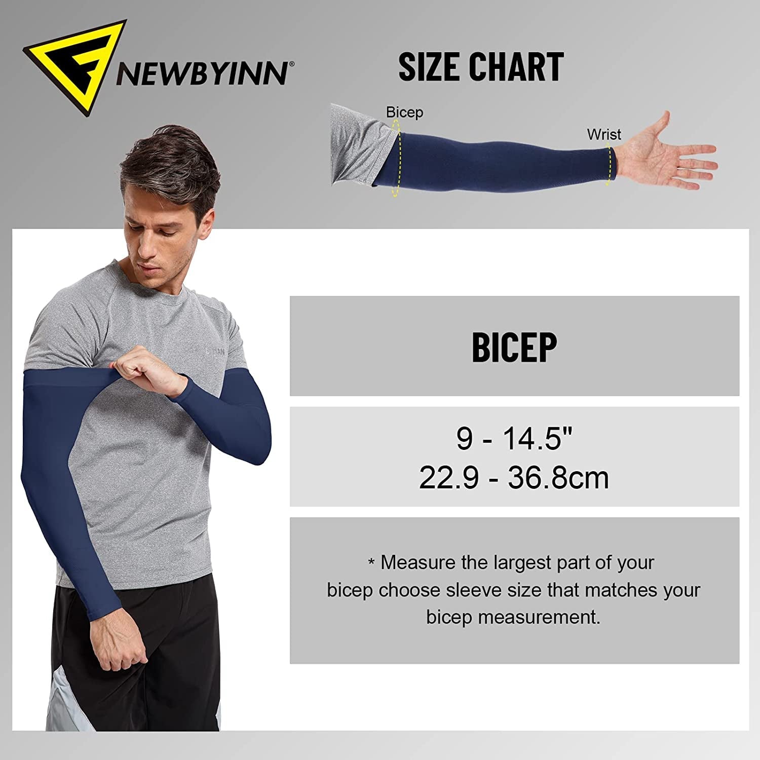 UV Sun Protection Arm Sleeves Men Women Youth - Cooling Sleeve Cover | PREMA TIME - Prema Time