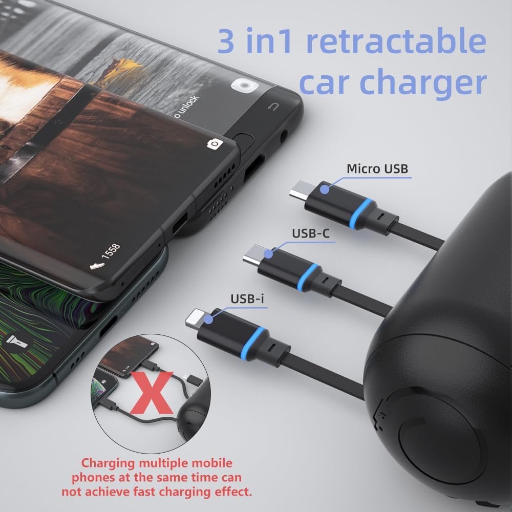 OHLPRO Multi Car Charging Station for All Phones - PREMA TIME - Prema Time