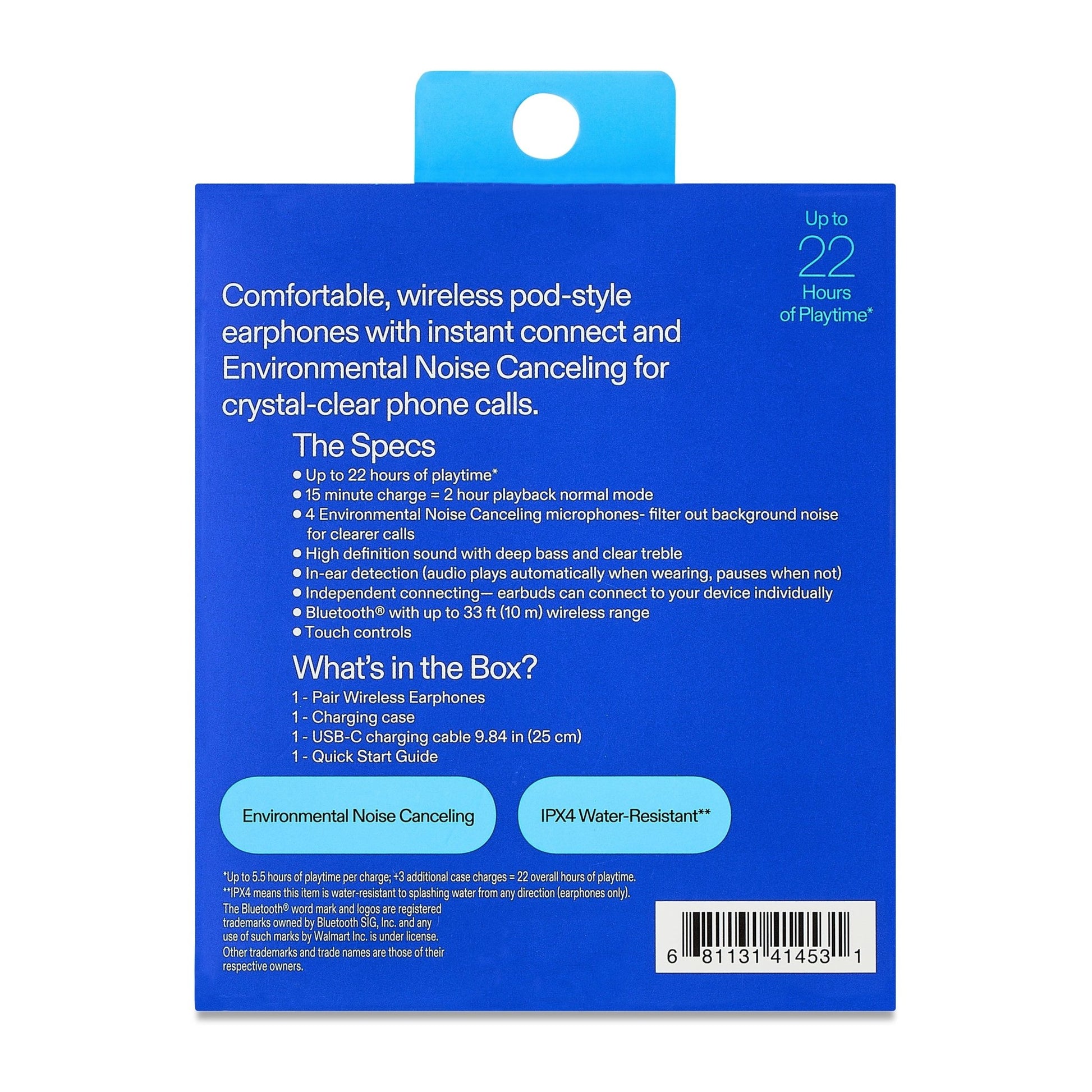 Wireless Noise-Canceling Earphones IPX4 Waterproof - PREMA TIME - Prema Time