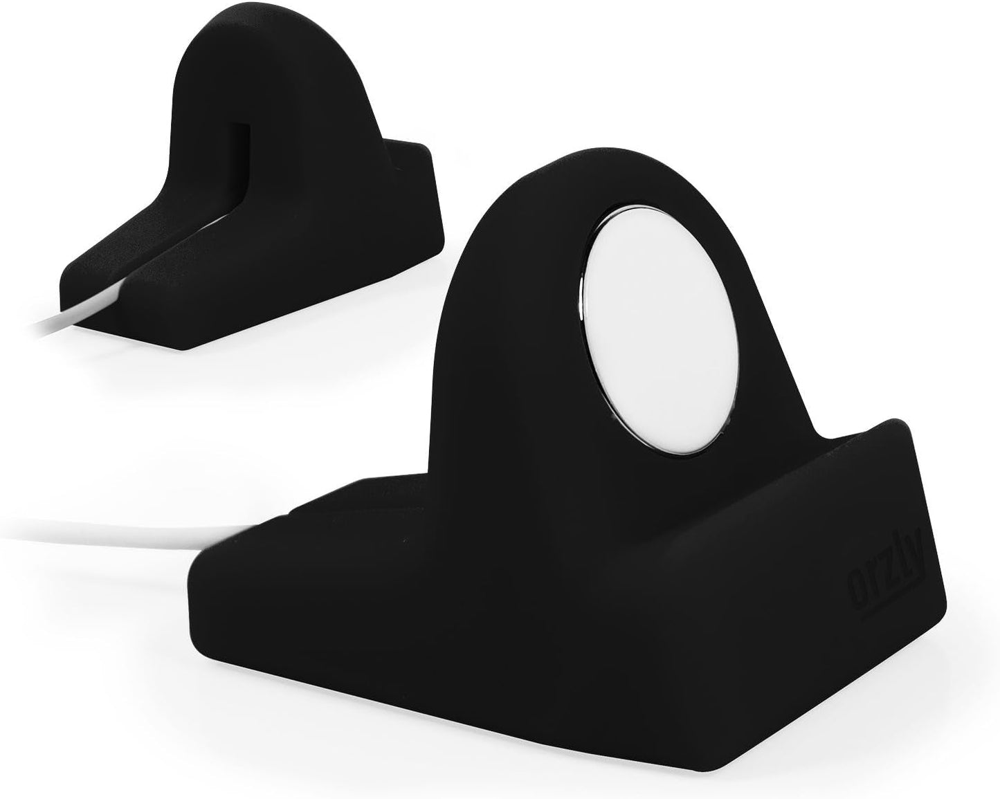 Orzly Elegant Apple Watch Charger Stand Gift Boxed Black - Prema Time