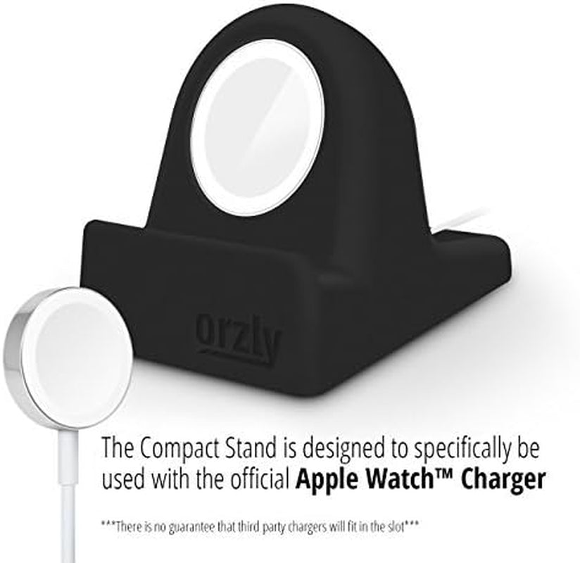 Orzly Elegant Apple Watch Charger Stand Gift Boxed Black - Prema Time