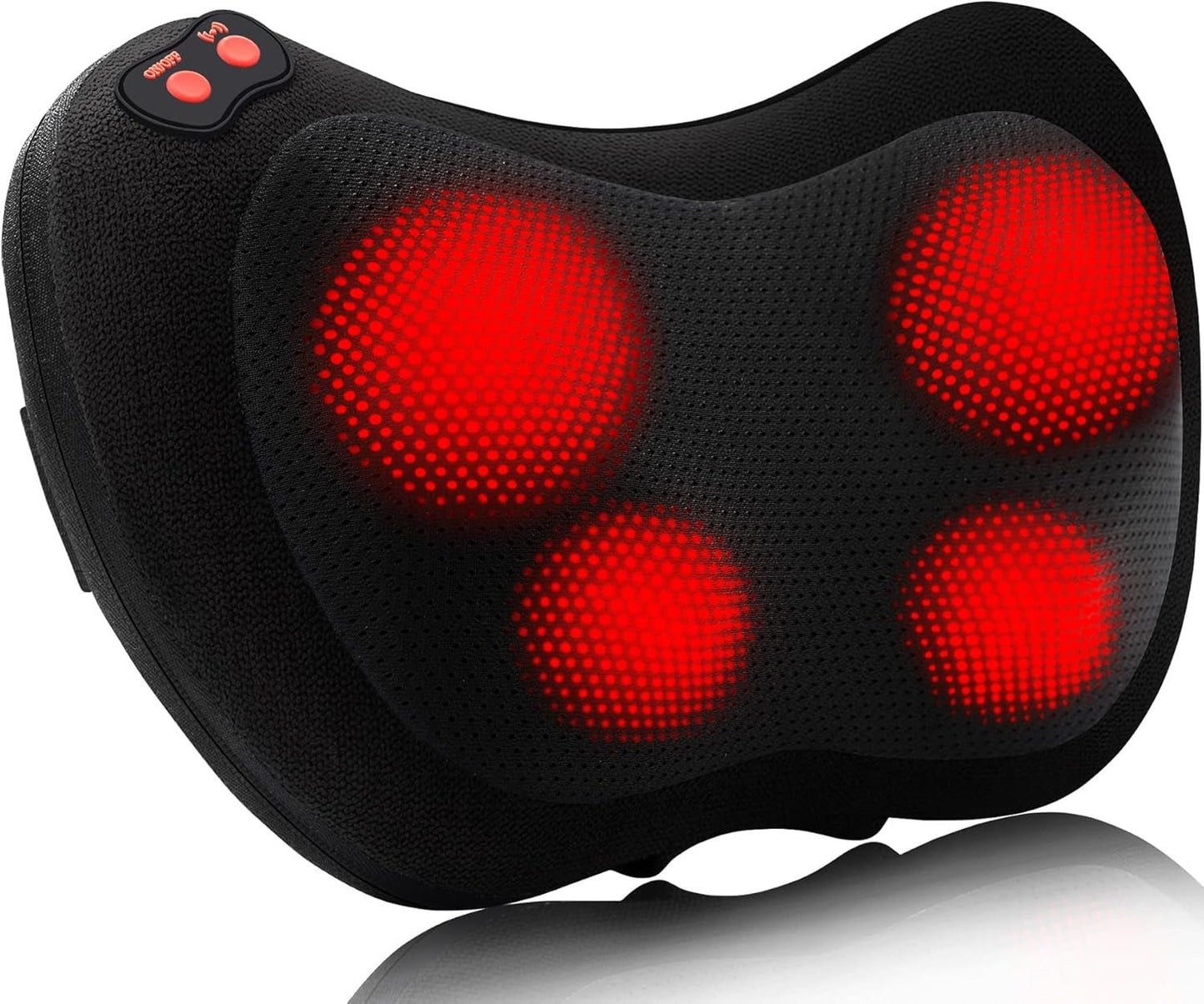 Papillon Shiatsu Massage Pillow - Heat Therapy for Deep Muscle Comfort - Prema Time