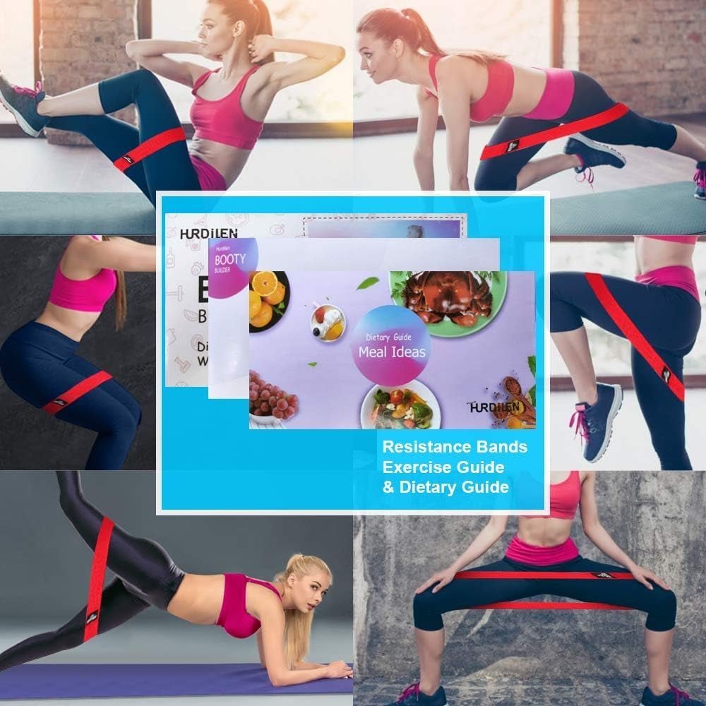 PREMA TIME Resistance Bands Set for Home Workouts - 3 Level Exercise Bands with Carry Bag - Prema Time