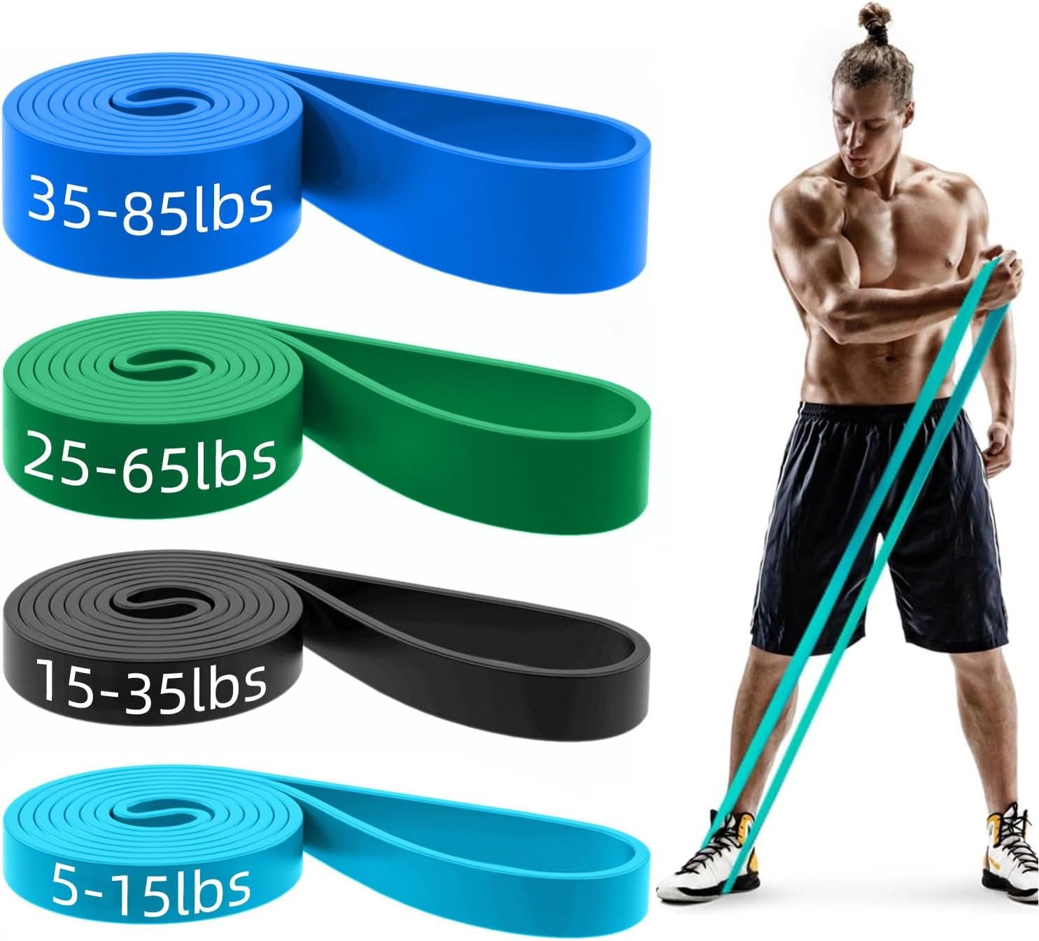 PREMA TIME Pull Up Bands Set - Build Strength & Rehabilitate at Home - Prema Time
